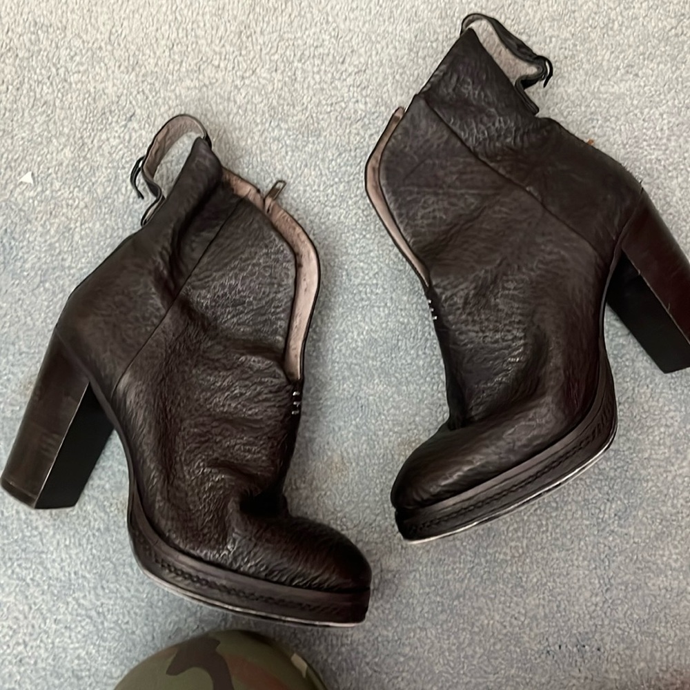Distressed FP cowgirl boots